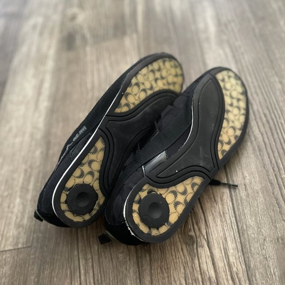 ⭐️ Monogram Coach Running Workout Athletic Lace Up Boho Chic Everyday Sneakers - Picture 5 of 5